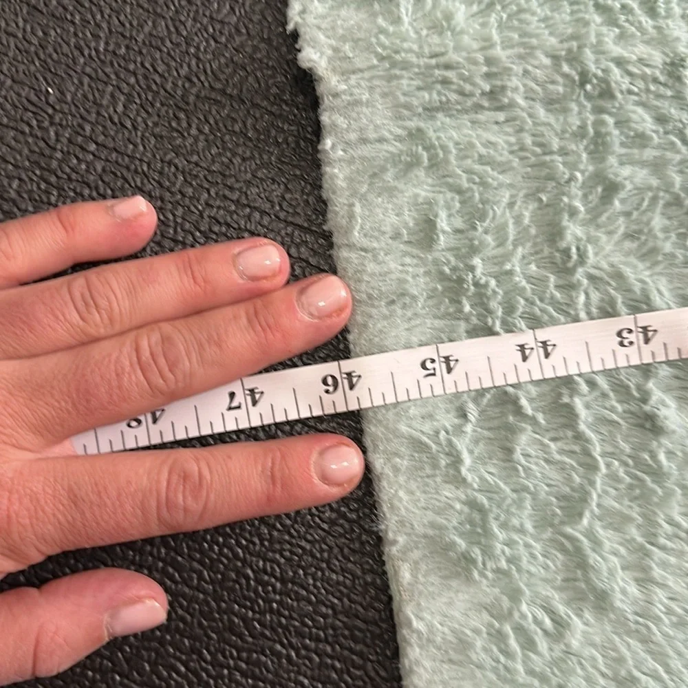 Light Green/Teal throw blanket